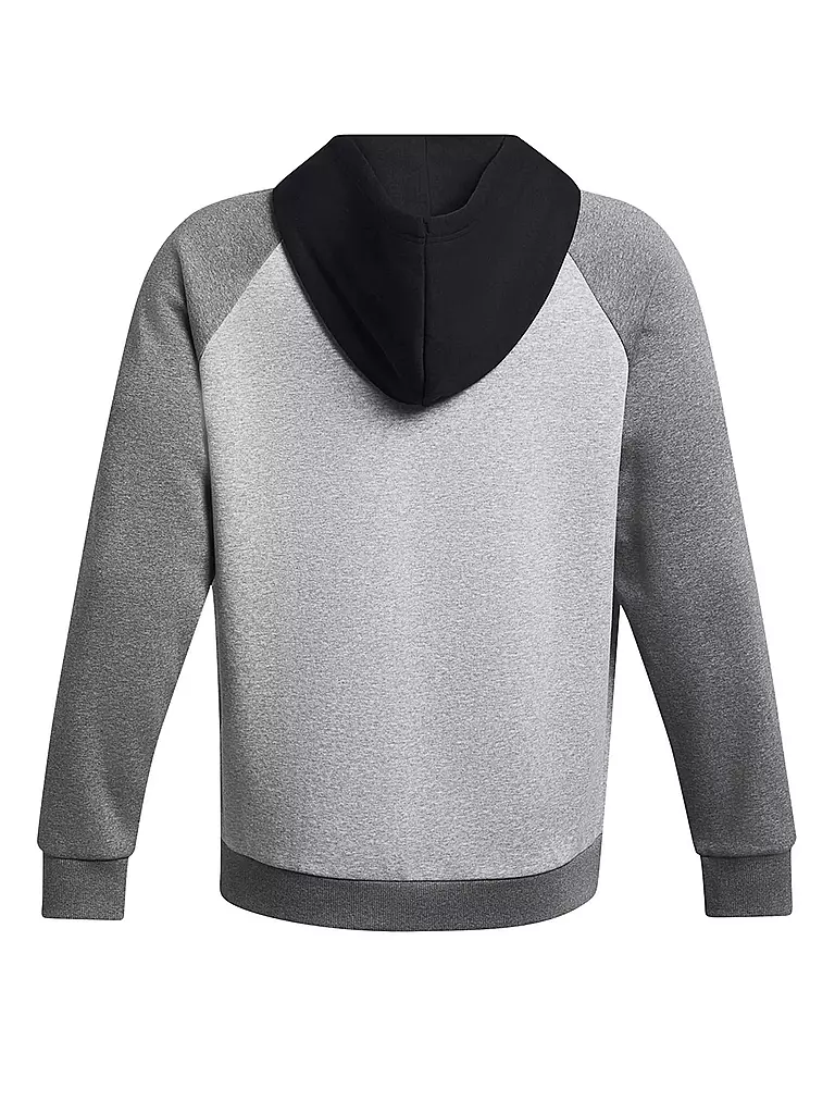 UNDER ARMOUR | Herren Jacke UA Rival Fleece Colorblock  | Gris