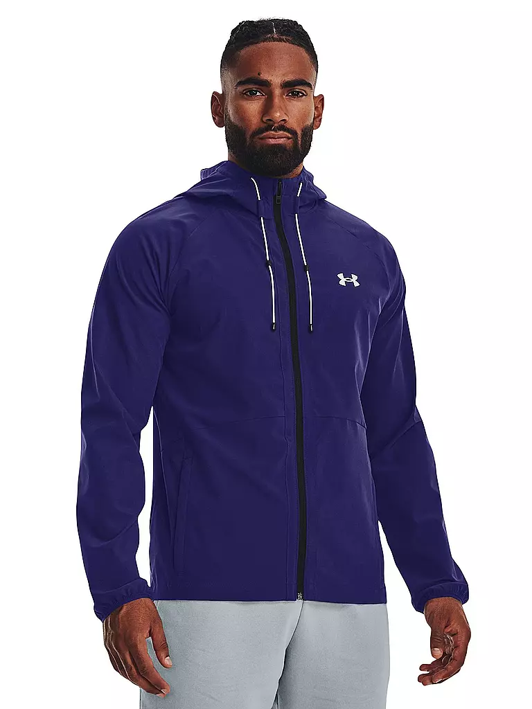 UNDER ARMOUR | Herren Jacke UA Stretch Woven Windbreaker | Bleu