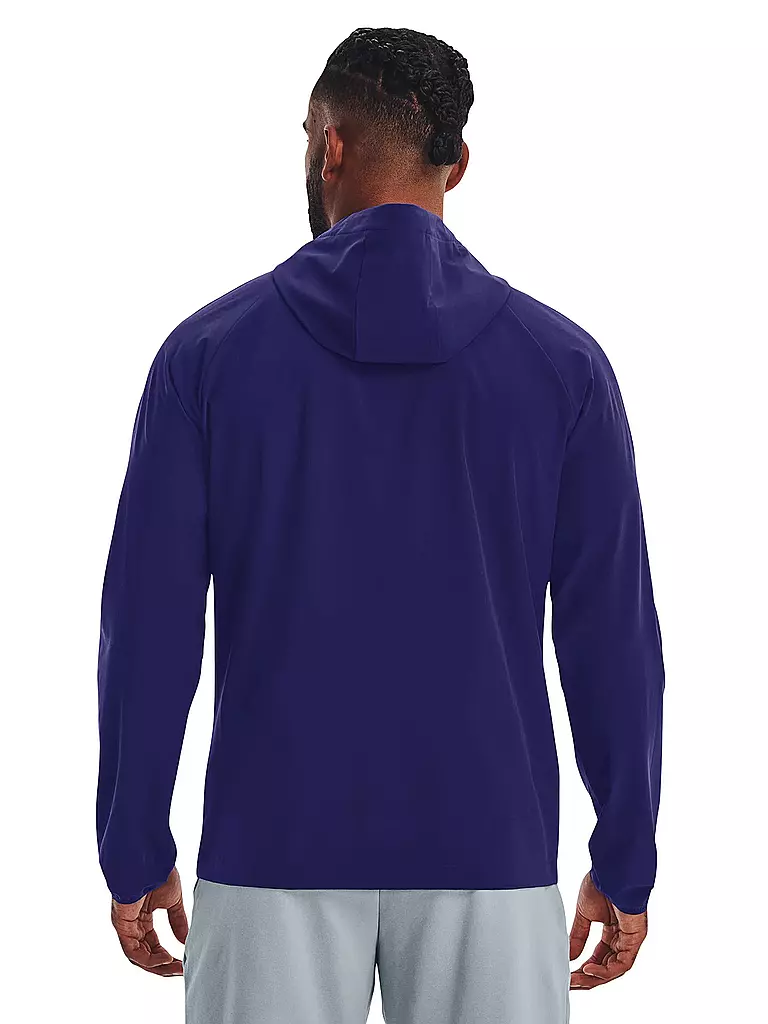 UNDER ARMOUR | Herren Jacke UA Stretch Woven Windbreaker | Bleu