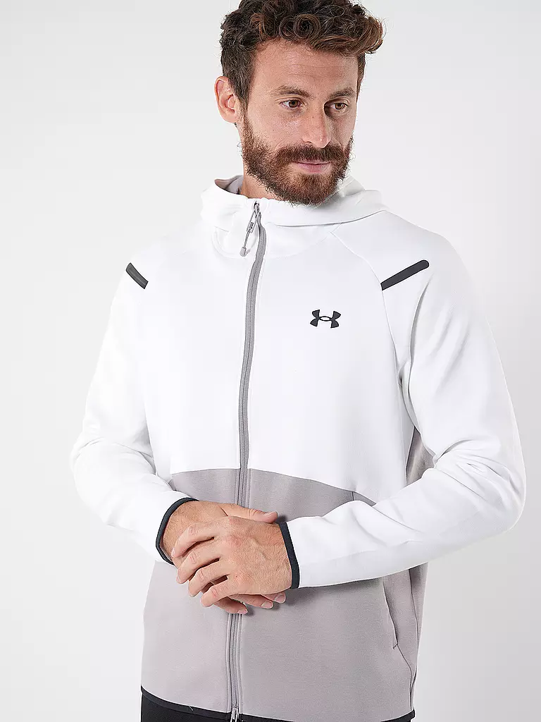 UNDER ARMOUR | Herren Jacke Unstoppable | Blanc