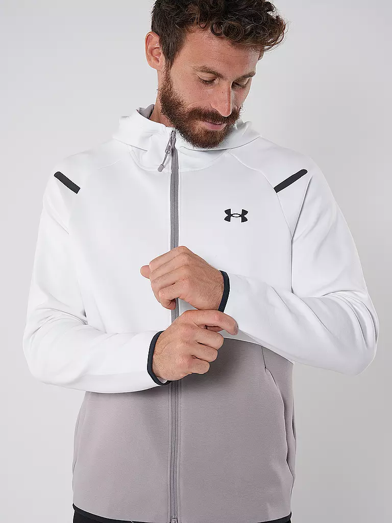 UNDER ARMOUR | Herren Jacke Unstoppable | Blanc