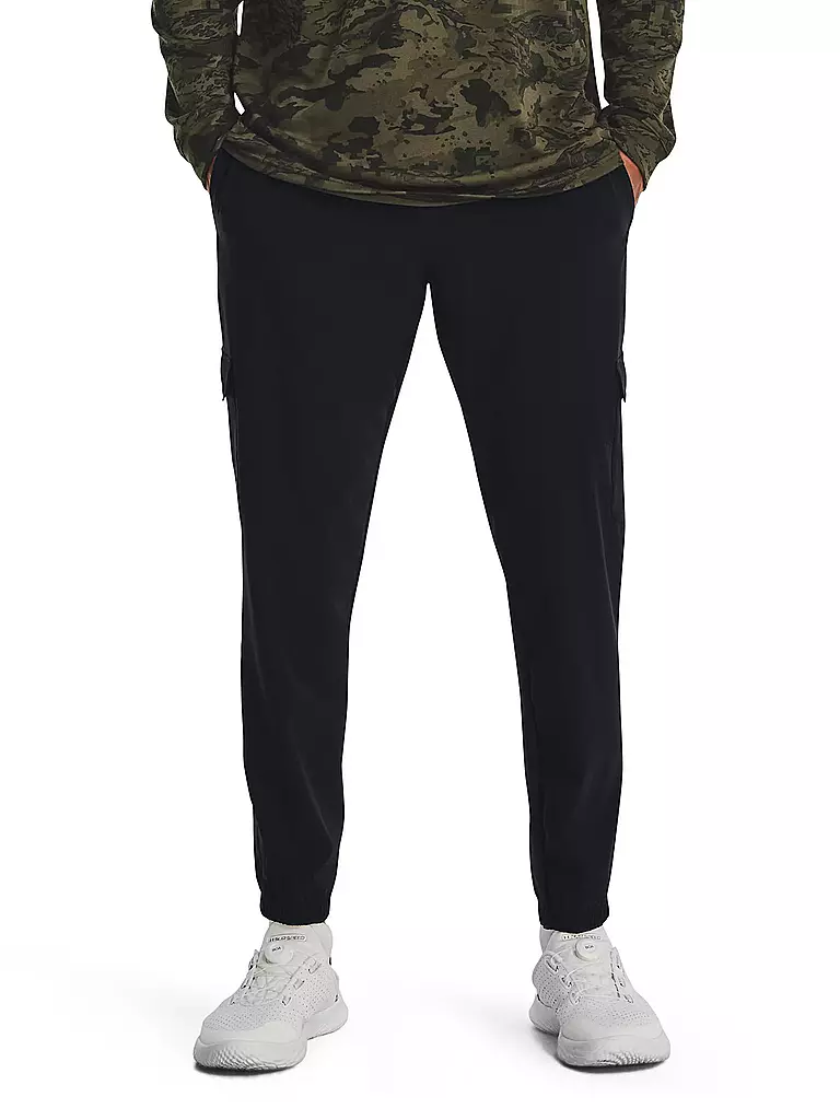 UNDER ARMOUR | Herren Jogginghose UA Stretch Woven Cargo | Noir