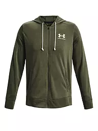 UNDER ARMOUR | Herren Kapuzenpullover UA Rival Terry | Olive