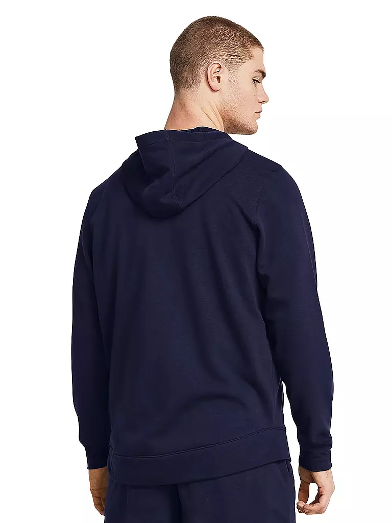 UNDER ARMOUR | Herren Kapuzenpullover UA Rival Terry | Bleu foncé