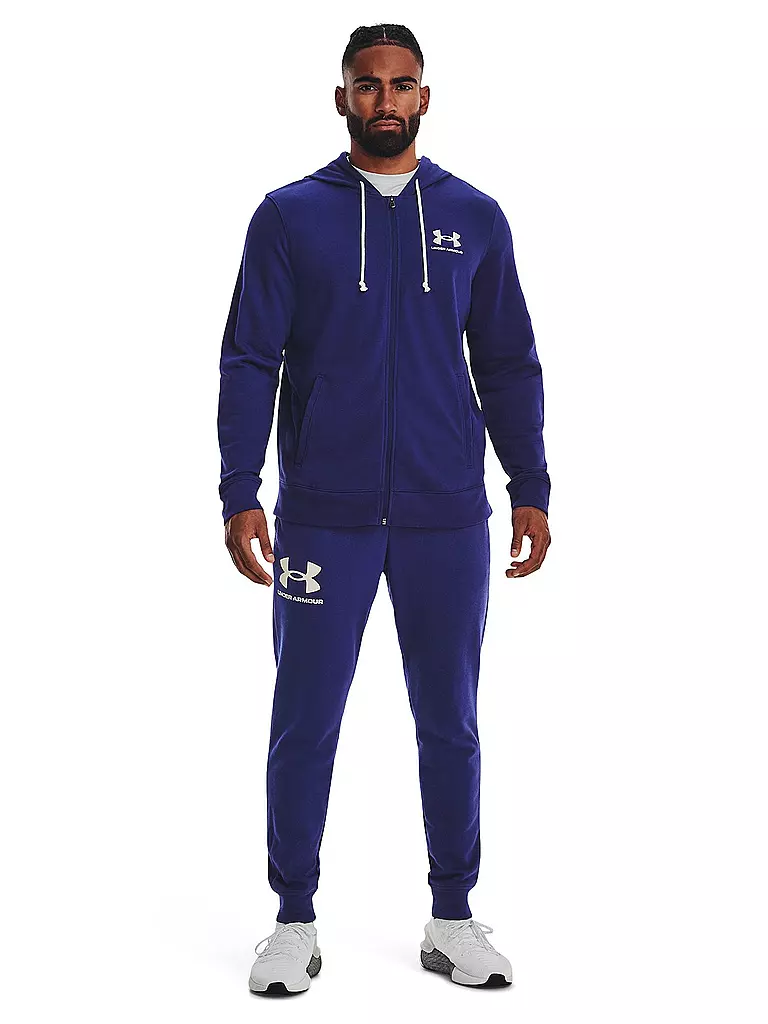 UNDER ARMOUR | Herren Kapuzenpullover UA Rival Terry | Bleu