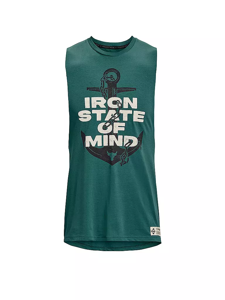 UNDER ARMOUR | Herren Muskel-Tanktop Project Rock Iron | Vert