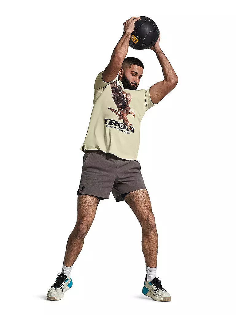 UNDER ARMOUR | Herren Short Project Rock Camp | Marron