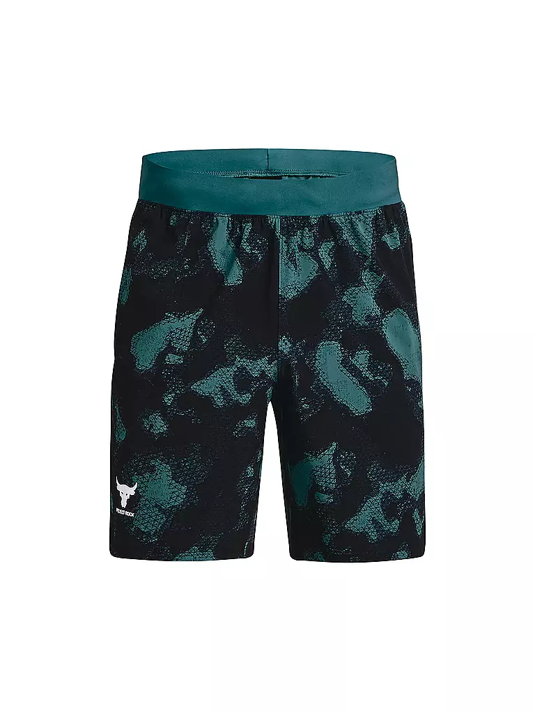 UNDER ARMOUR | Herren Short Project Rock Woven Printed  | Vert