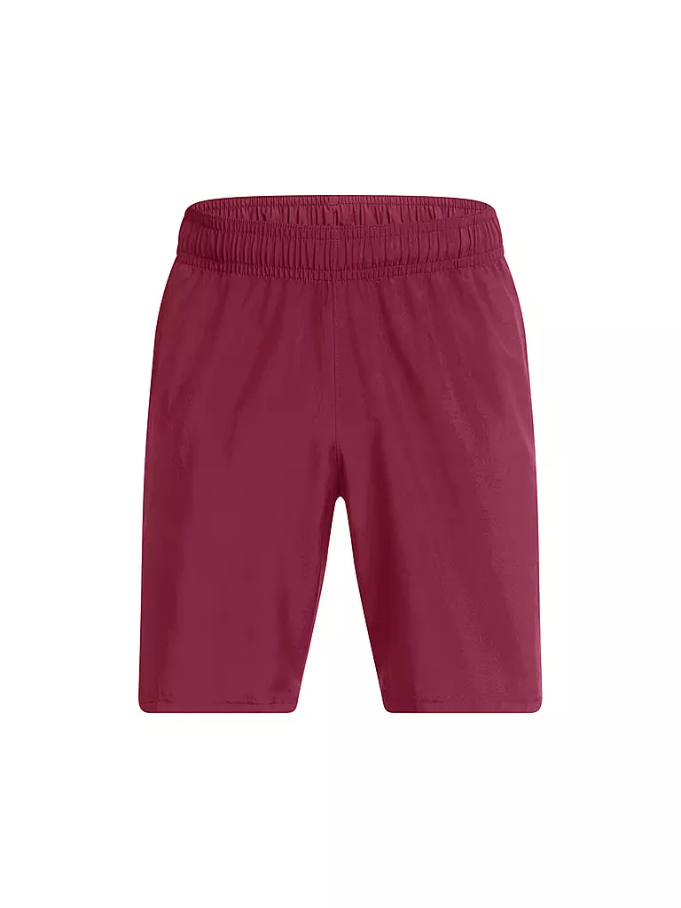 UNDER ARMOUR | Herren Short UA Woven Wordmark | Rouge foncé