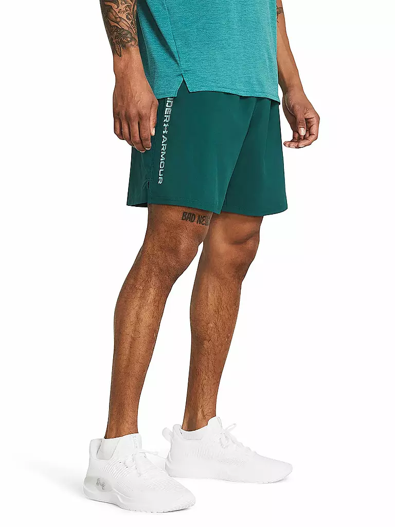 UNDER ARMOUR | Herren Short UA Woven Wordmark | Noir