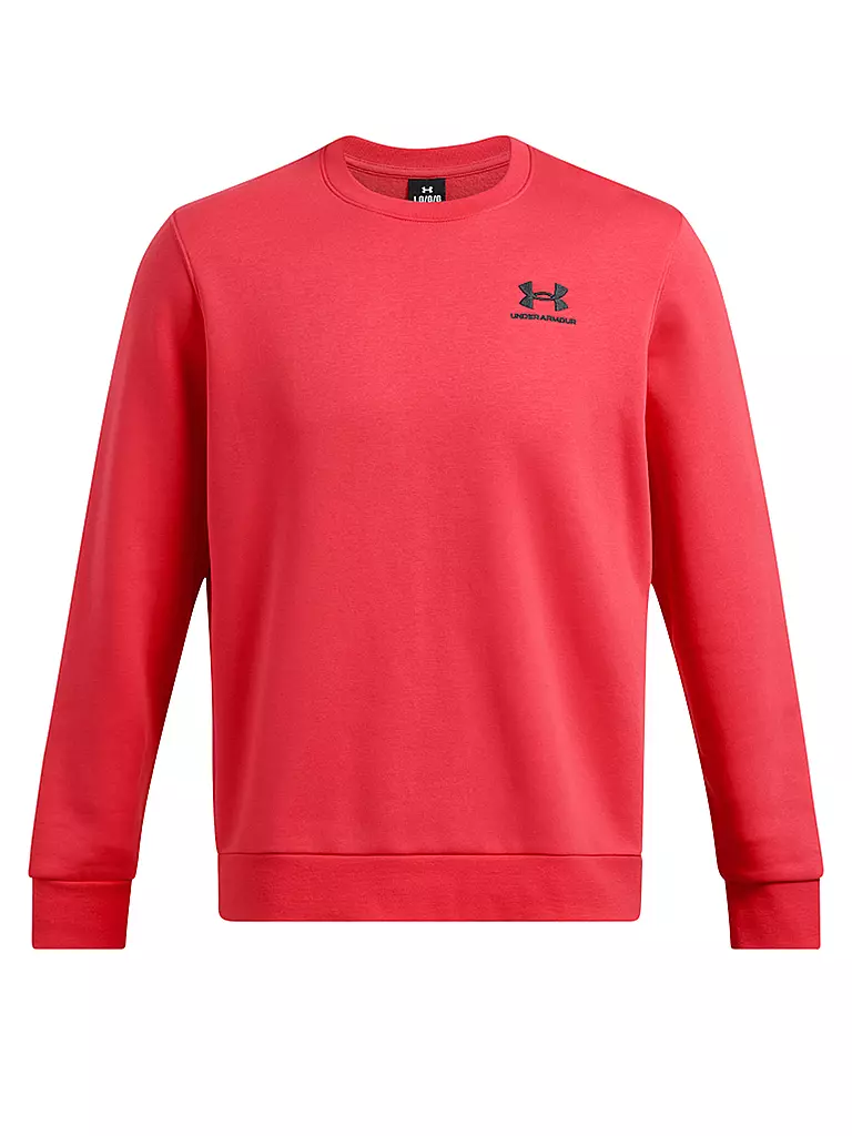 UNDER ARMOUR | Herren Sweater UA Essential Fleece Crewneck | Rouge