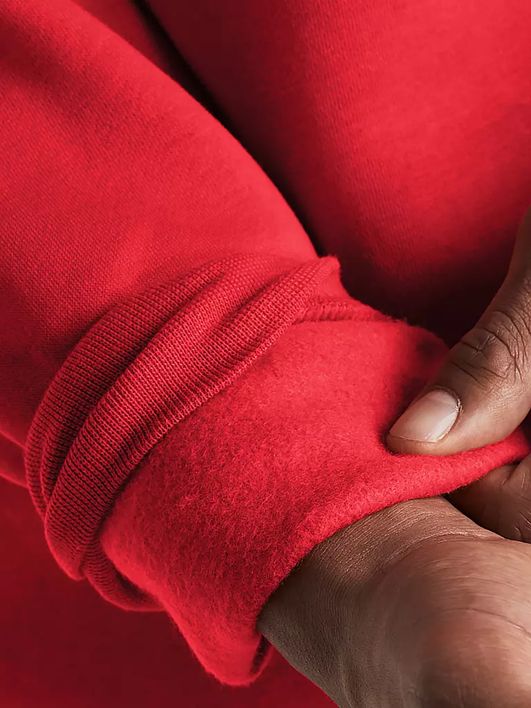 UNDER ARMOUR | Herren Sweater UA Essential Fleece Crewneck | Rouge