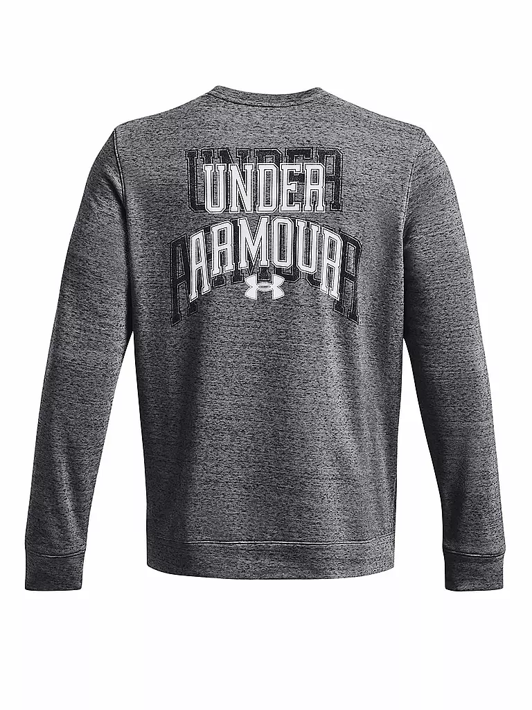 UNDER ARMOUR | Herren Sweater UA Rival Terry Graphic Crew | Gris