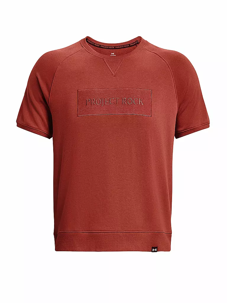 UNDER ARMOUR | Herren T-Shirt Project Rock Terry Gym | Rouge