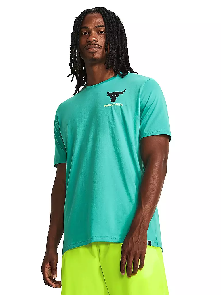 UNDER ARMOUR | Herren T-Shirt The Rock Brahma | Vert