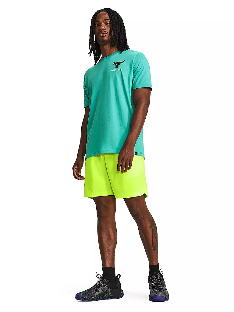 UNDER ARMOUR | Herren T-Shirt The Rock Brahma | Vert