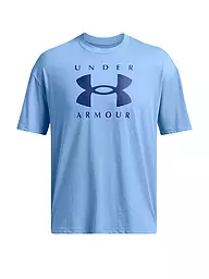 UNDER ARMOUR | T-shirt homme UA Heavyweight Logo | Bleu clair