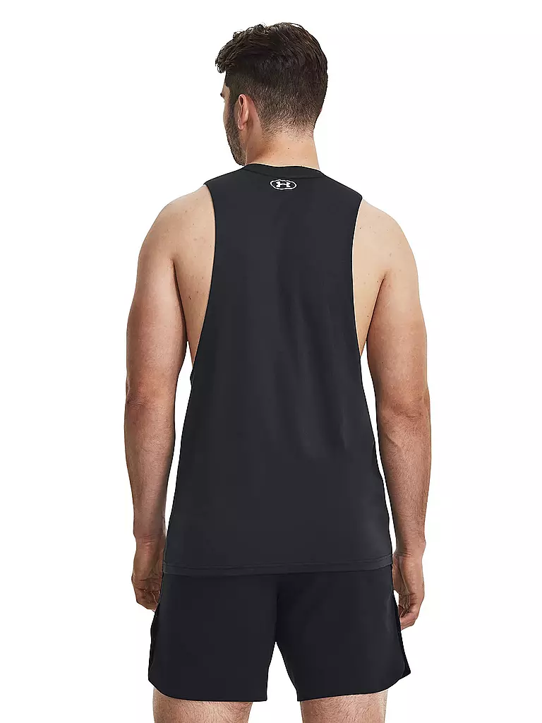 UNDER ARMOUR | Herren Tank Rock Brahma Bull | Noir