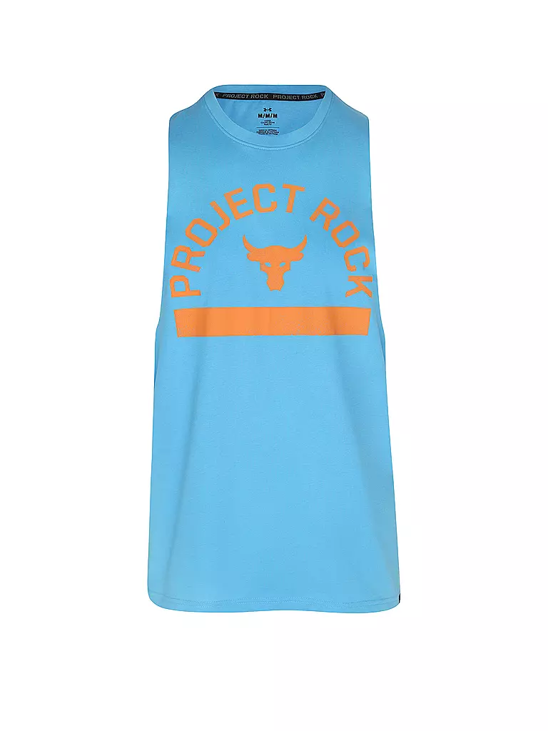 UNDER ARMOUR | Herren Tank UA Project Rock Payoff Graphic | Bleu