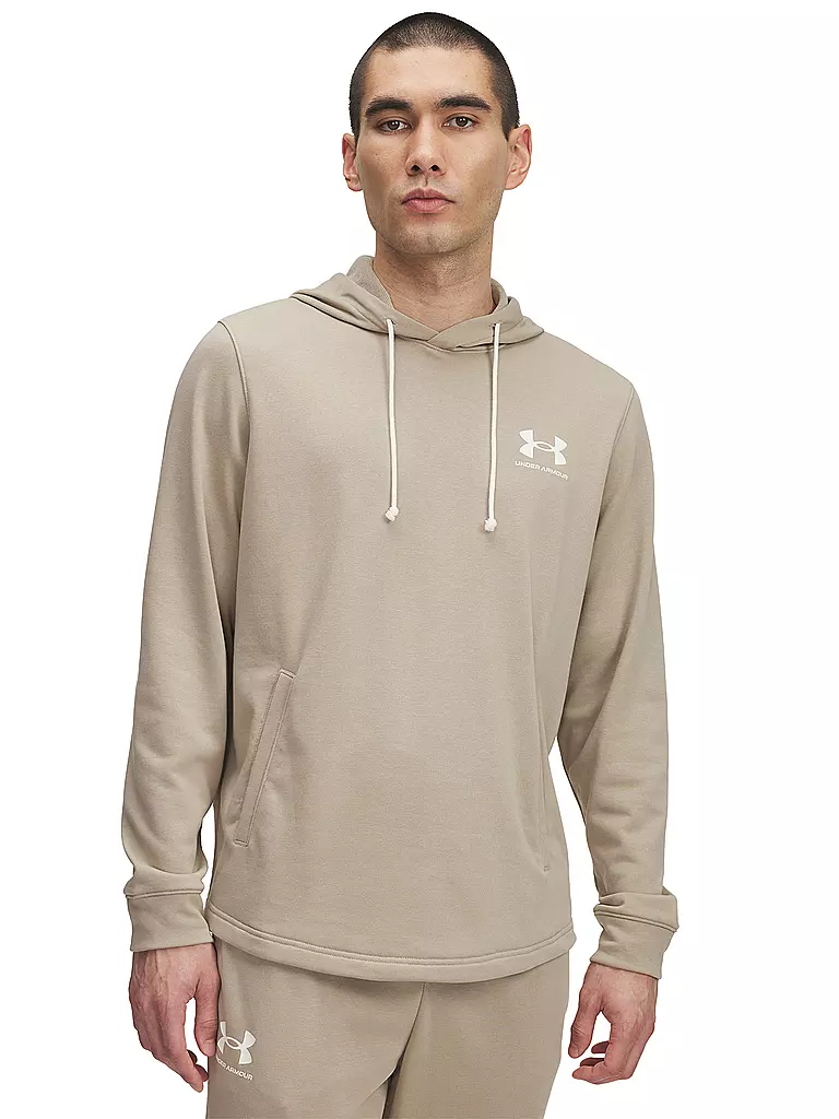 UNDER ARMOUR | Hoodie Homme UA Rival Terry | Camel