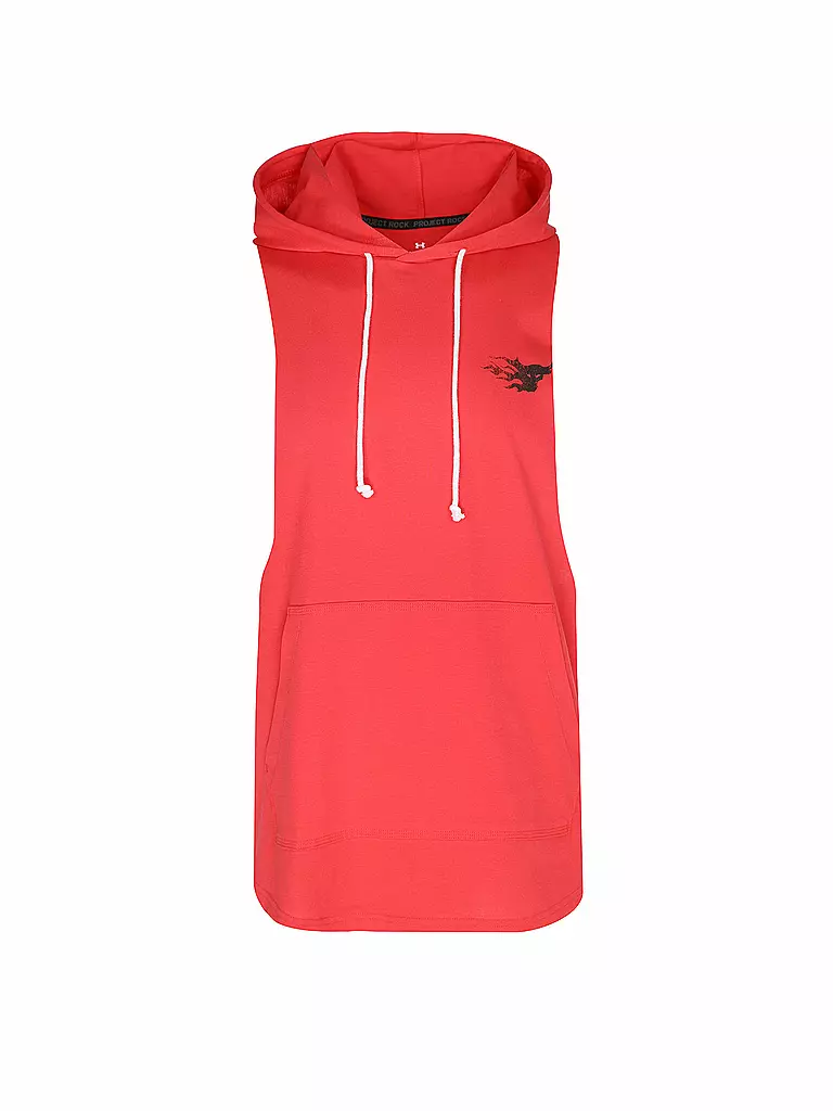UNDER ARMOUR | Hoodie sans manches pour homme UA The Rock | Rouge