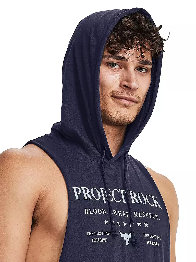 UNDER ARMOUR | Hoodie sans manches Project Rock pour homme |