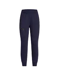UNDER ARMOUR | Jogginghose UA Unstoppable Fleece pour femme | Bleu foncé