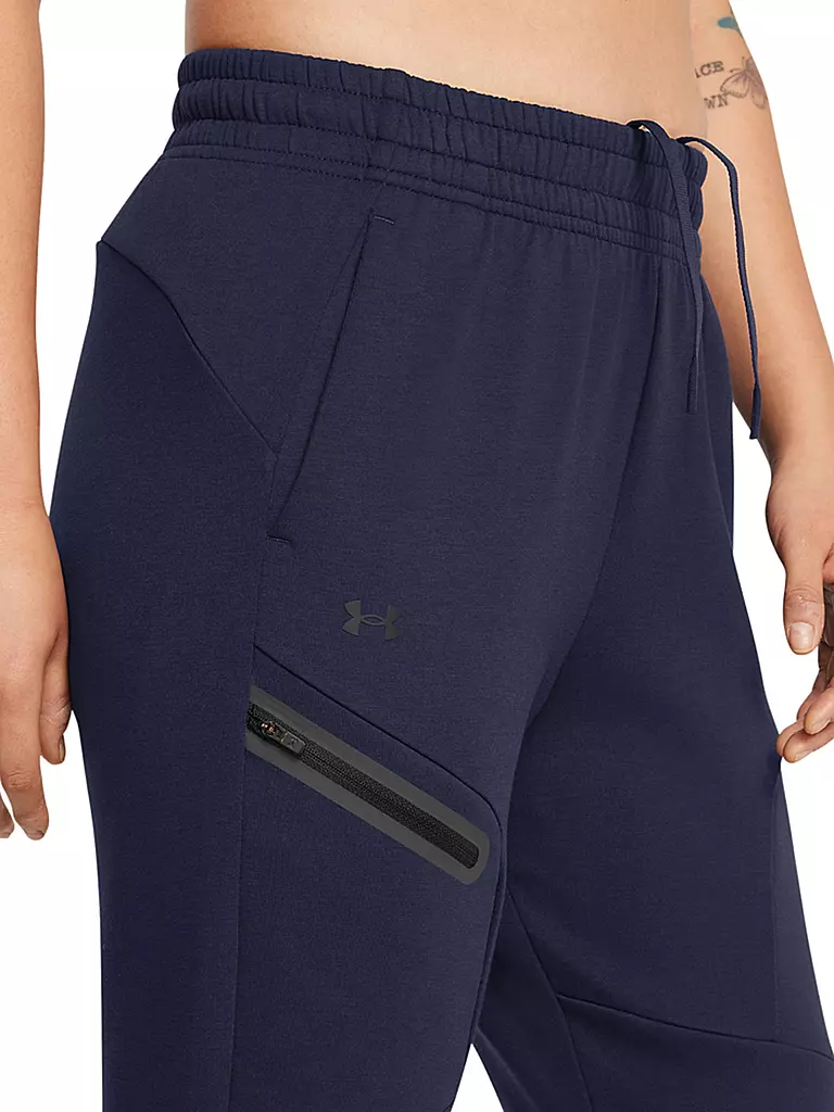 UNDER ARMOUR | Jogging UA Unstoppable Fleece pour femme | Bleu foncé