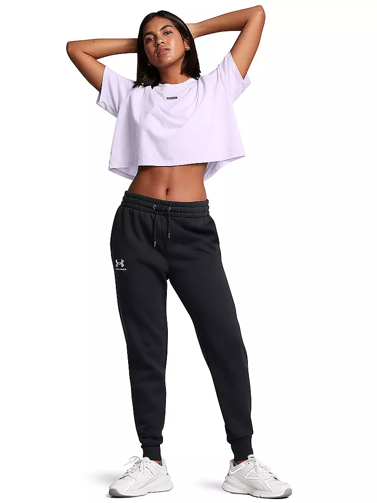 UNDER ARMOUR | Jogginghose UA Icon Fleece pour femme | Noir