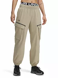 UNDER ARMOUR | Jogginghose UA Unstoppable Cargo pour femme | Camel