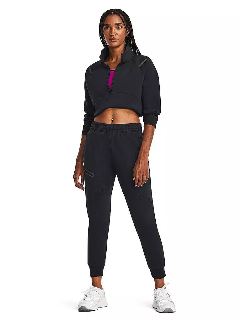UNDER ARMOUR | Jogginghose UA Unstoppable Fleece pour femme | Noir