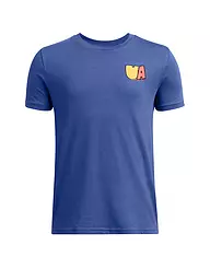 UNDER ARMOUR | Jungen T-Shirt UA BTS Cartoon Letters | Bleu