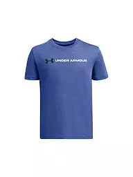 UNDER ARMOUR | Jungen T-Shirt UA mit Schriftzug-Logo  | Bleu