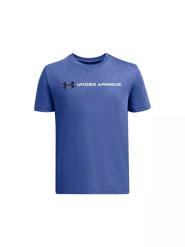 UNDER ARMOUR | Jungen T-Shirt UA mit Schriftzug-Logo  | Bleu
