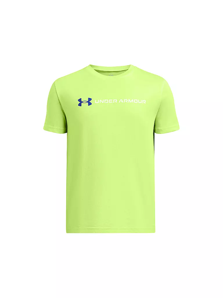 UNDER ARMOUR | Jungen T-Shirt UA mit Schriftzug-Logo  | Vert