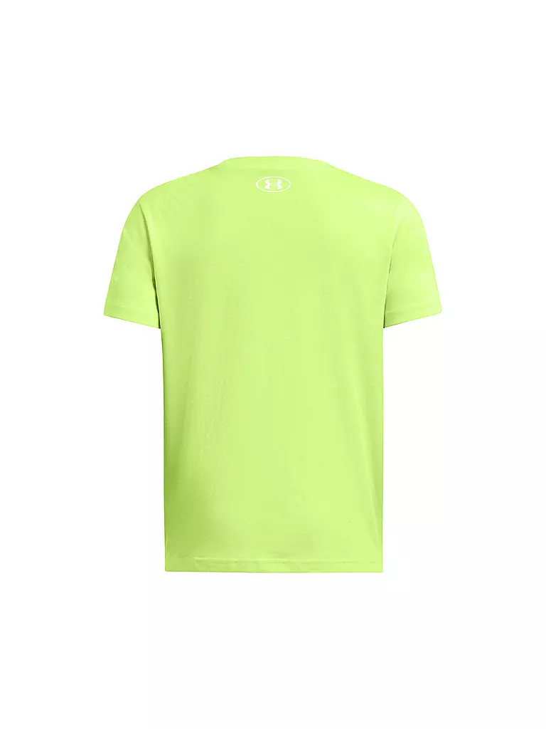 UNDER ARMOUR | Jungen T-Shirt UA mit Schriftzug-Logo  | Vert