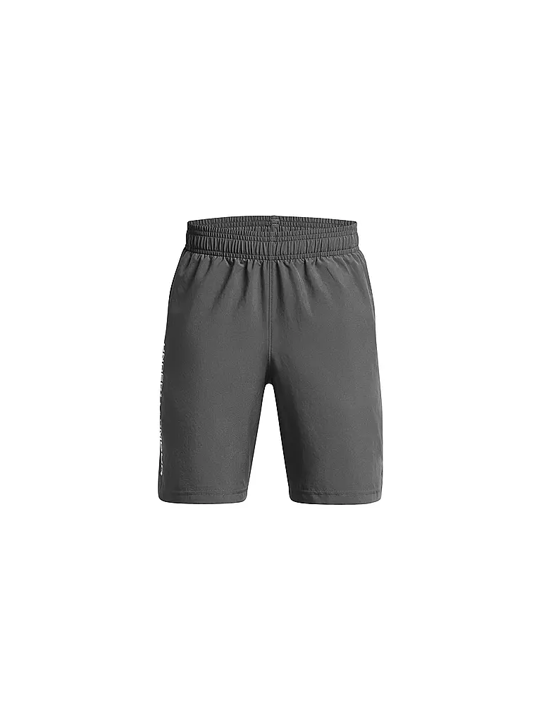 UNDER ARMOUR | Kinder Fitnessshort UA gewebte Wdmk | Gris
