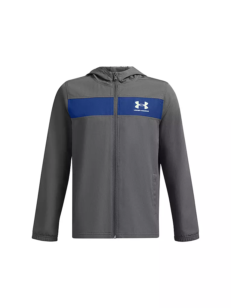 UNDER ARMOUR | Kinder Jacke UA Sportstyle Windbreaker | Gris