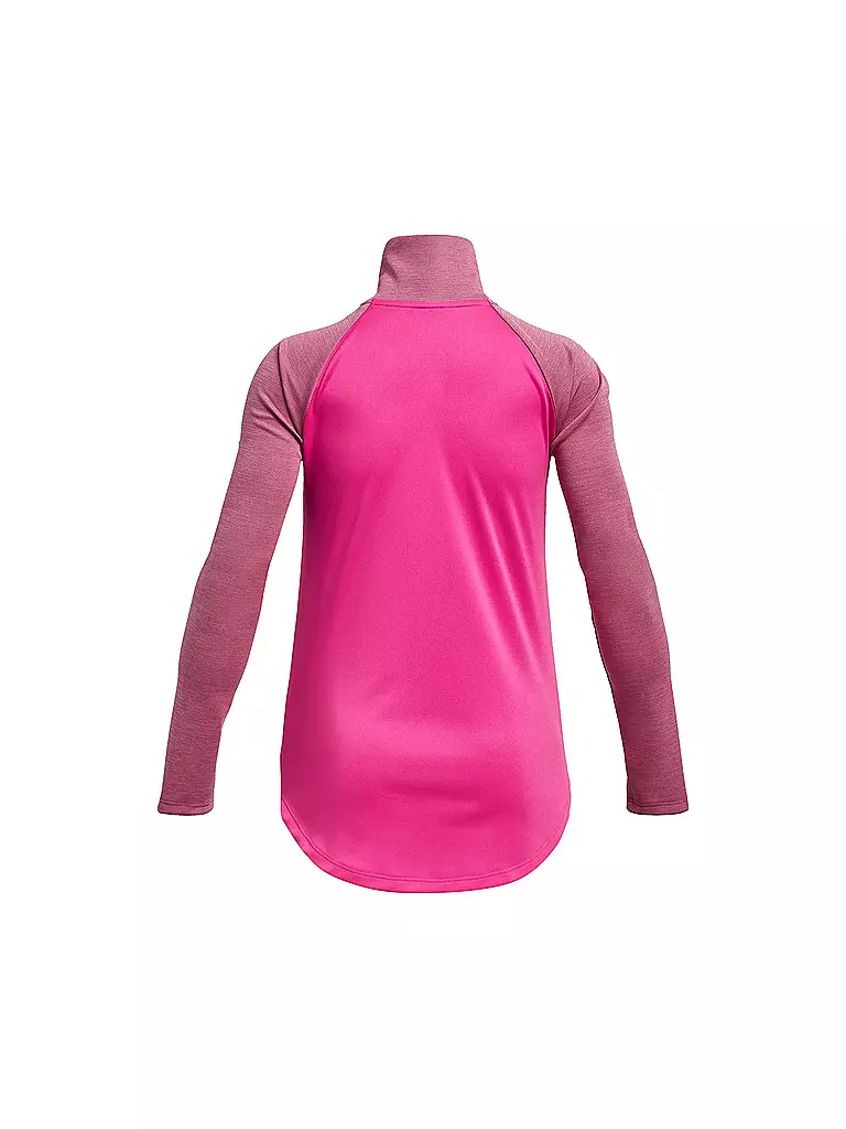 UNDER ARMOUR | Mädchen Fitness Zipshirt UA Tech™ Graphic ½ Zip | Rose vif