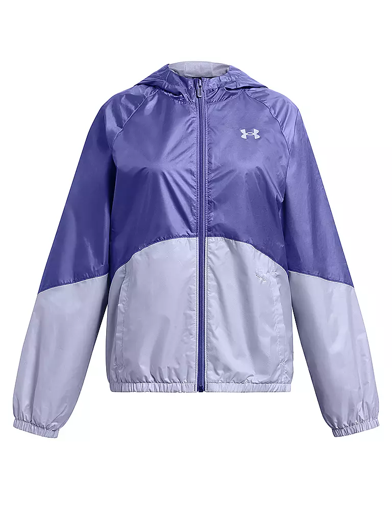 UNDER ARMOUR | Mädchen Fitnessjacke UA SportStyle Windbreaker | Lilas