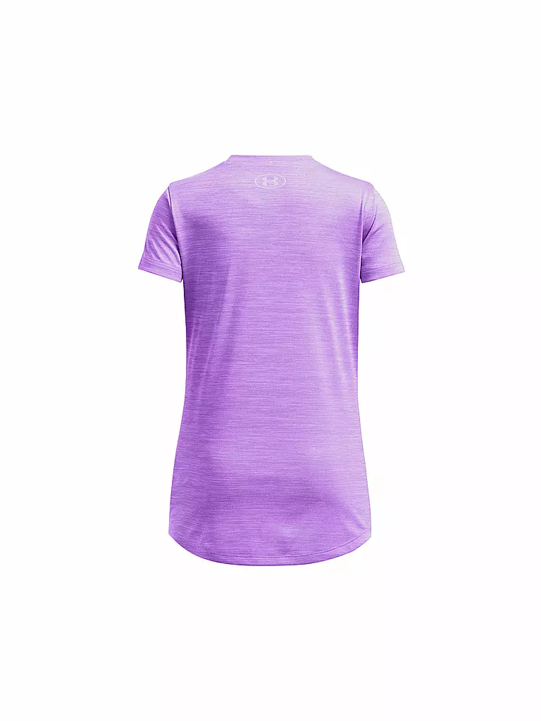 UNDER ARMOUR | Mädchen Fitnessshirt UA Tech™ Twist Wordmark Logo | Lilas