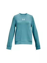 UNDER ARMOUR | Mädchen Sweater UA Rival Terry Crew | Bleu clair