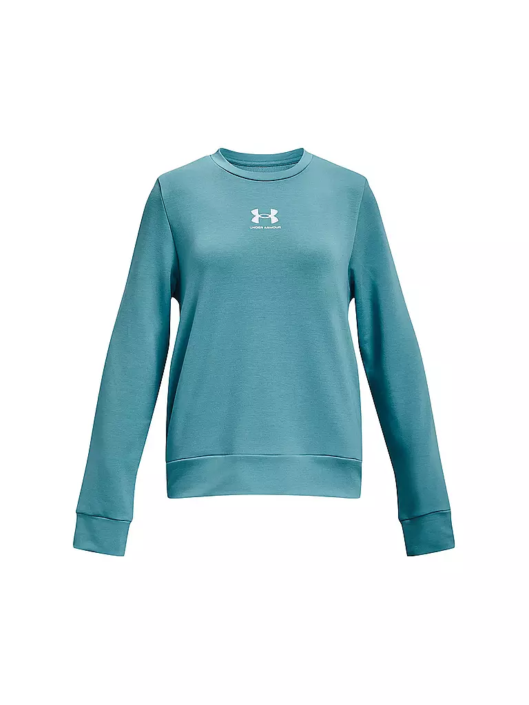 UNDER ARMOUR | Mädchen Sweater UA Rival Terry Crew | Bleu clair