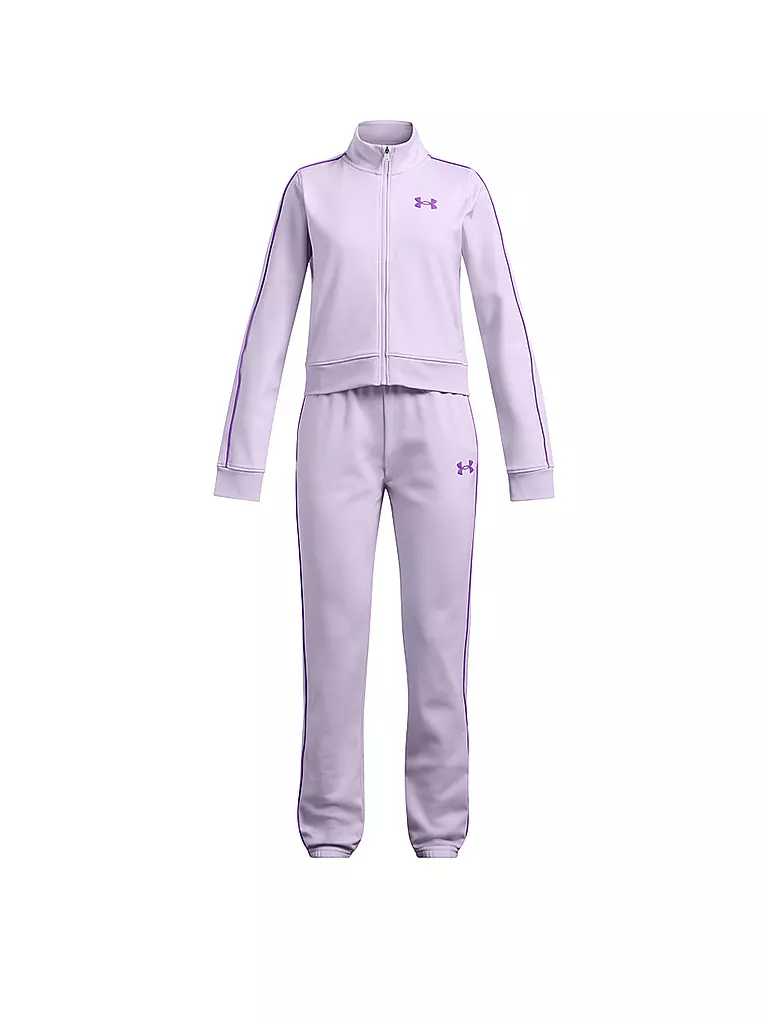 UNDER ARMOUR | Mädchen Trainingsanzug UA Icon Knit Crop | Lilas