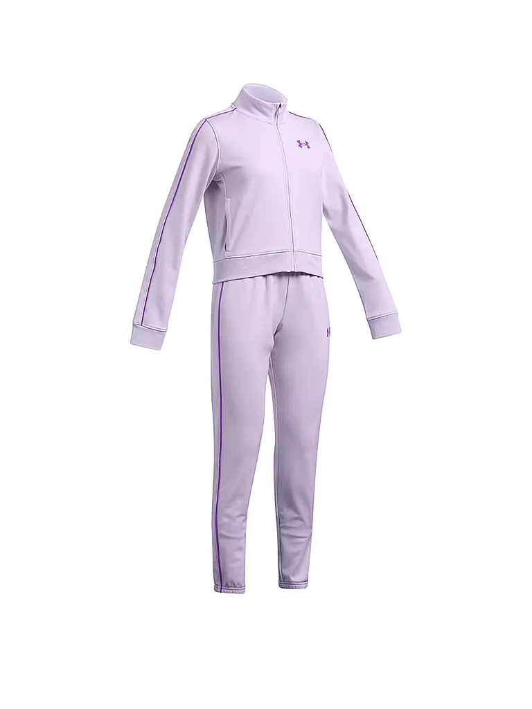 UNDER ARMOUR | Mädchen Trainingsanzug UA Icon Knit Crop | Lilas
