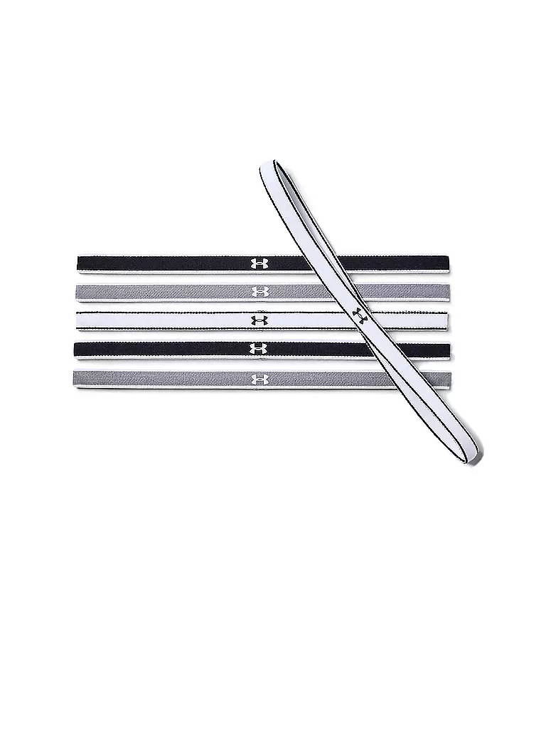 UNDER ARMOUR | Mini-haarbänder UA, lot de 6 | Noir