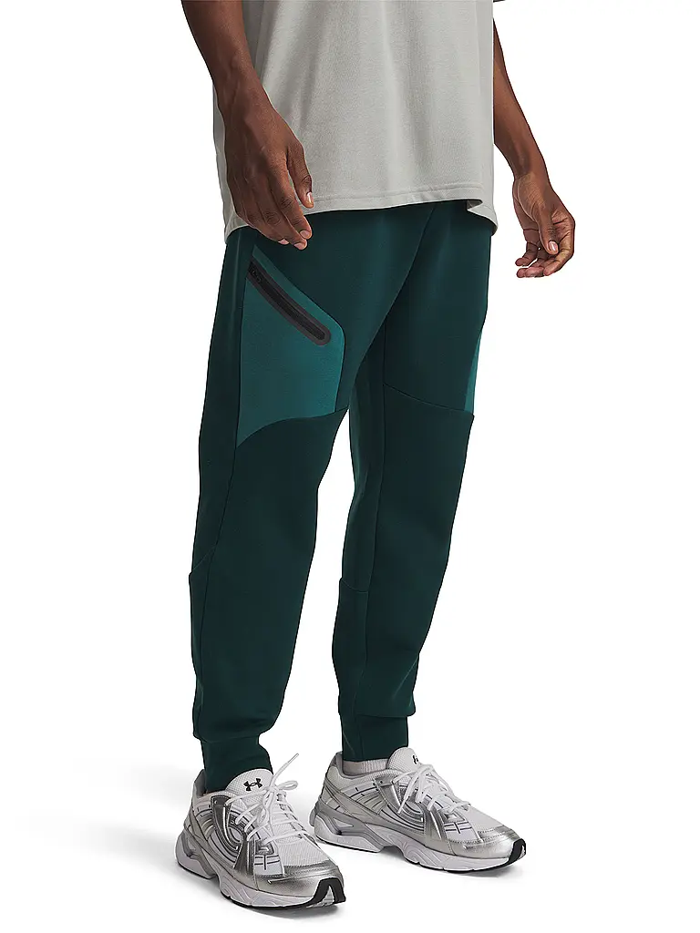 UNDER ARMOUR | Pantalon de jogging homme Unstoppable | Vert foncé
