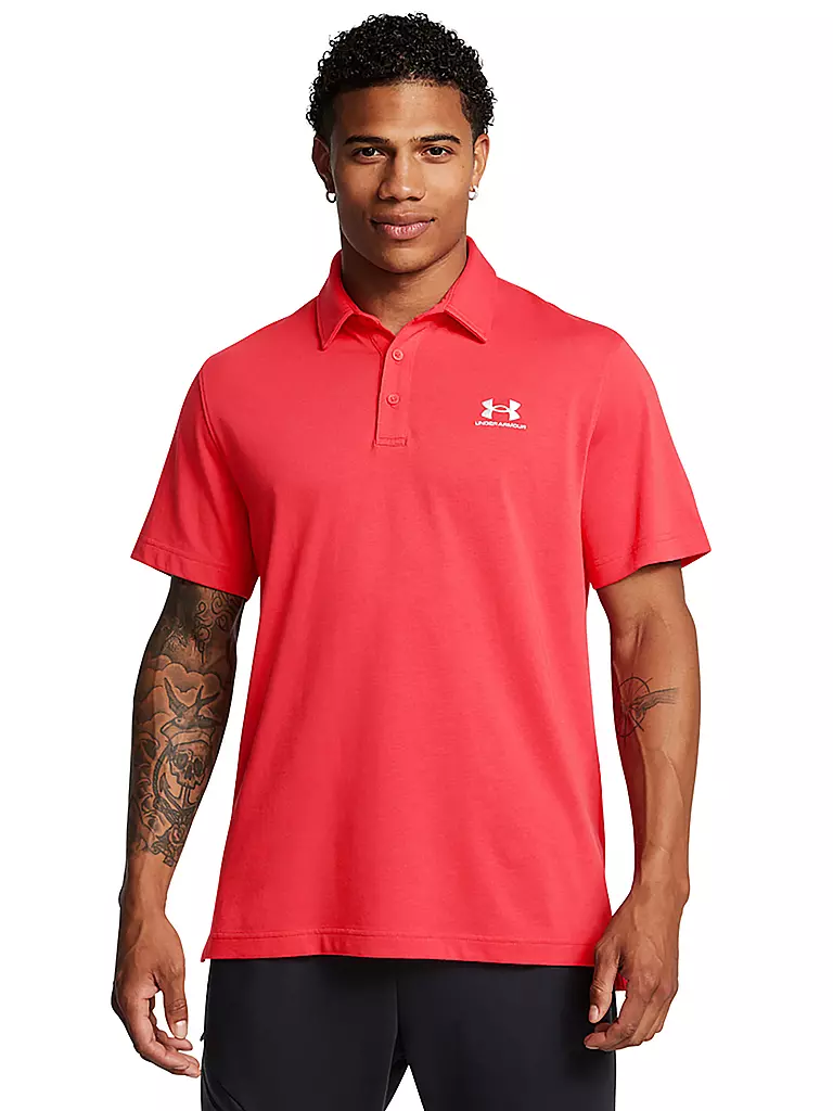 UNDER ARMOUR | Polo Homme UA Icon | Rouge