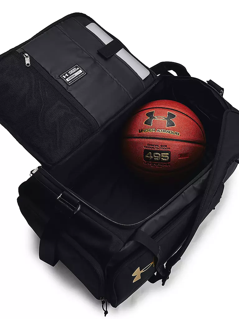 UNDER ARMOUR | Sac de sport d'entraînement Contain Duo Duffle 58L | Noir