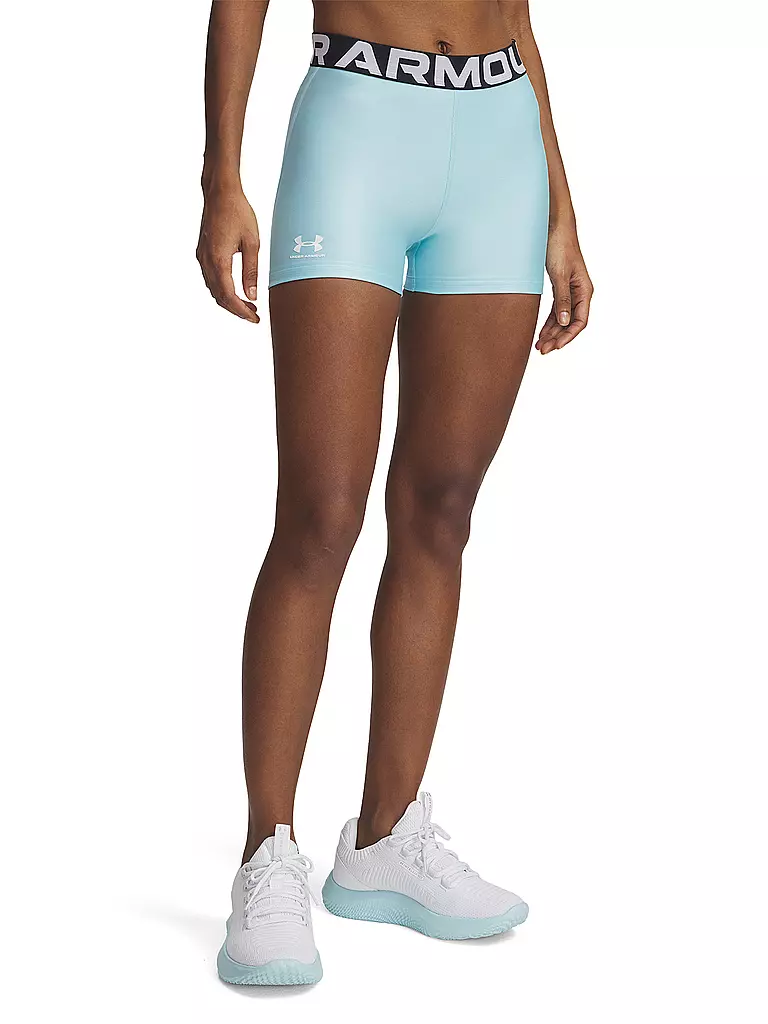 UNDER ARMOUR | Short de fitness HeatGear® pour femme | Bleu clair